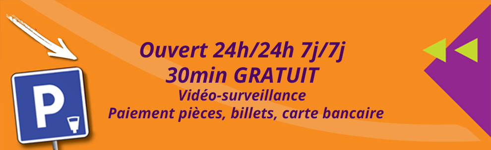 Parking du théâtre ouvert 24h/24